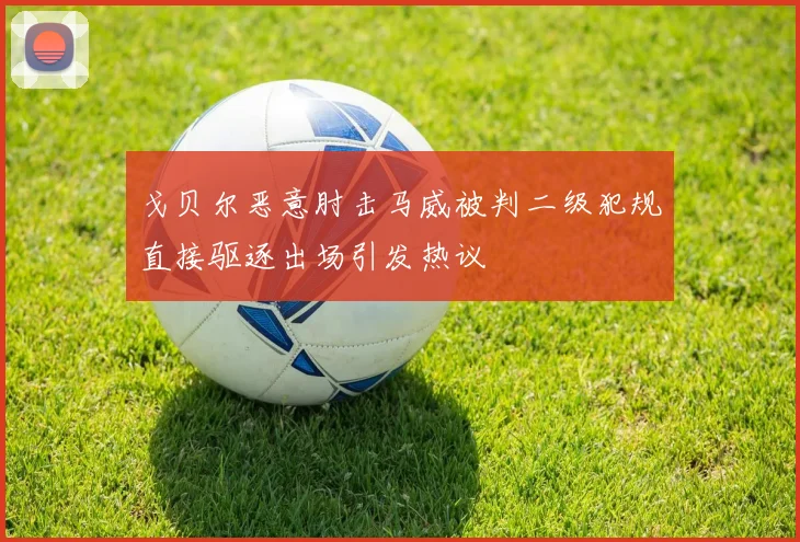戈贝尔恶意肘击马威被判二级犯规直接驱逐出场引发热议